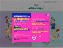 Tablet Screenshot of m.menstruasi.com